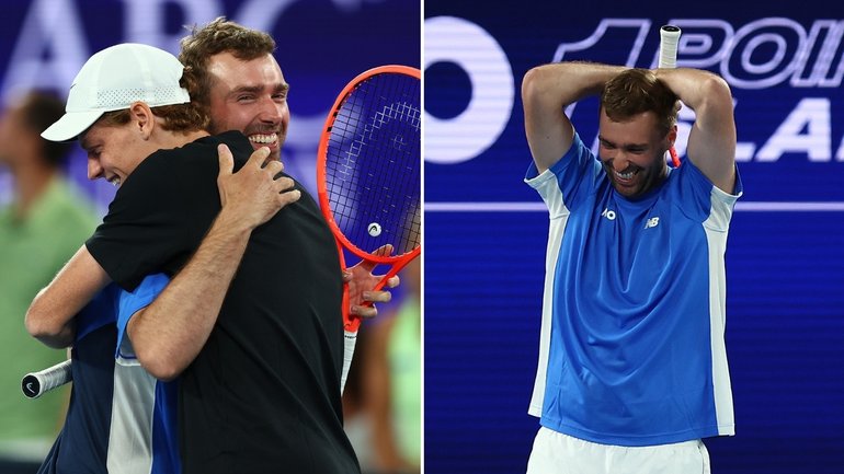 Jordan Smith beat Jannik Sinner on his way to a $1m triumph in the One Point Slam.