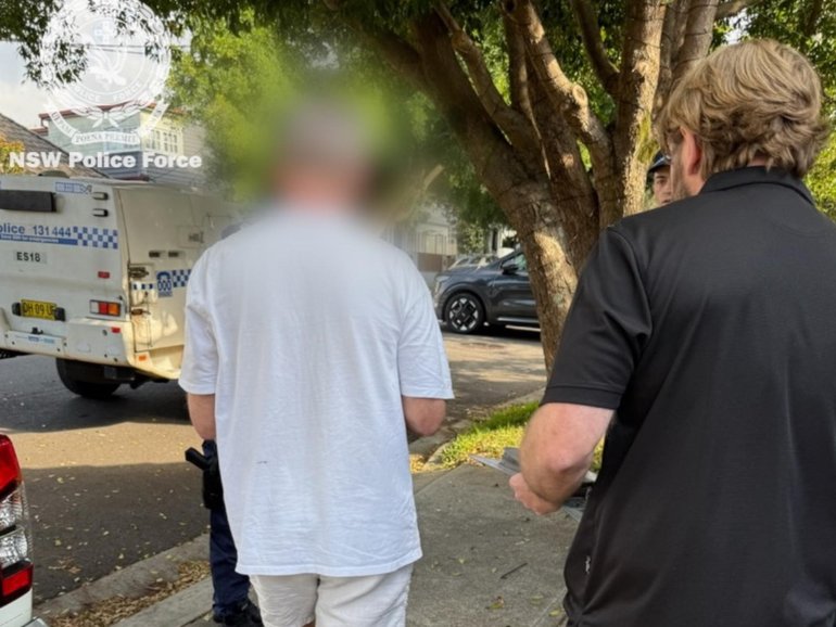 The 63-year-old teacher was arrested on Wednesday. Photo: NSW Police