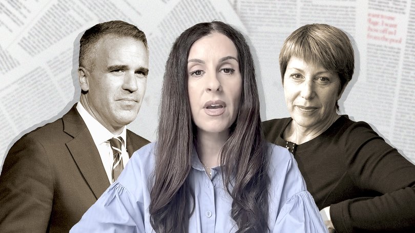 Peter Malinaskaus, Randa Abdel-Fattah and Louise Adler