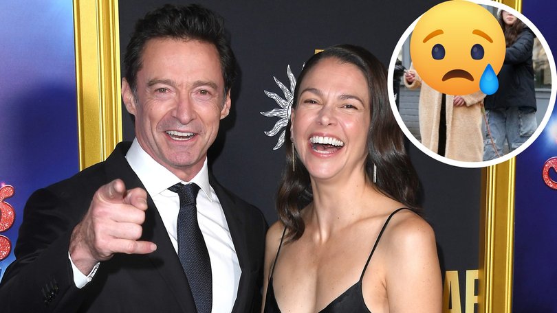 Deborra-lee Furness has been spotted looking dispirited after news that ex-husband Hugh Jackman had got engaged.