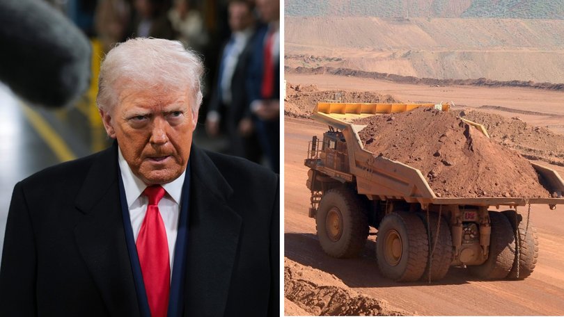 US president Donald Trump announced he would “seek to negotiate” foreign agreements instead of slapping tariffs on Australia’s critical minerals.