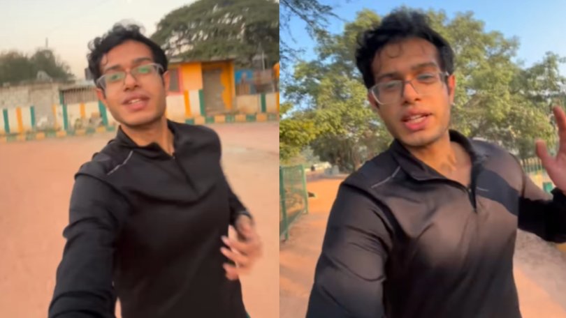 Man runs 26km for girlfriend's 26th birthday.