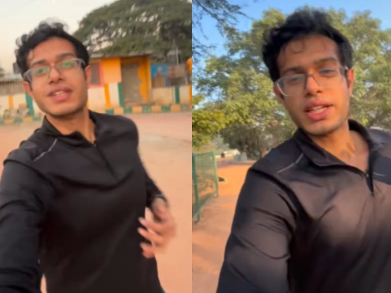 Man runs 26km for girlfriend's 26th birthday.