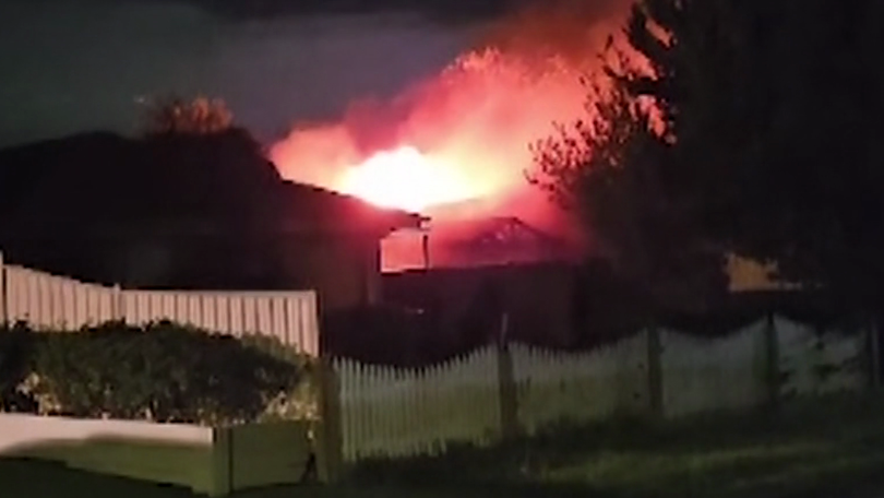 Lee’s two daughters were killed in the fire.