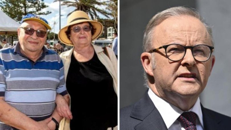 A widow who received support from King Charles but not the PM has delivered a stinging rebuke of Anthony Albanese’s response to terror.