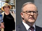 A widow who received support from King Charles but not the PM has delivered a stinging rebuke of Anthony Albanese’s response to terror.