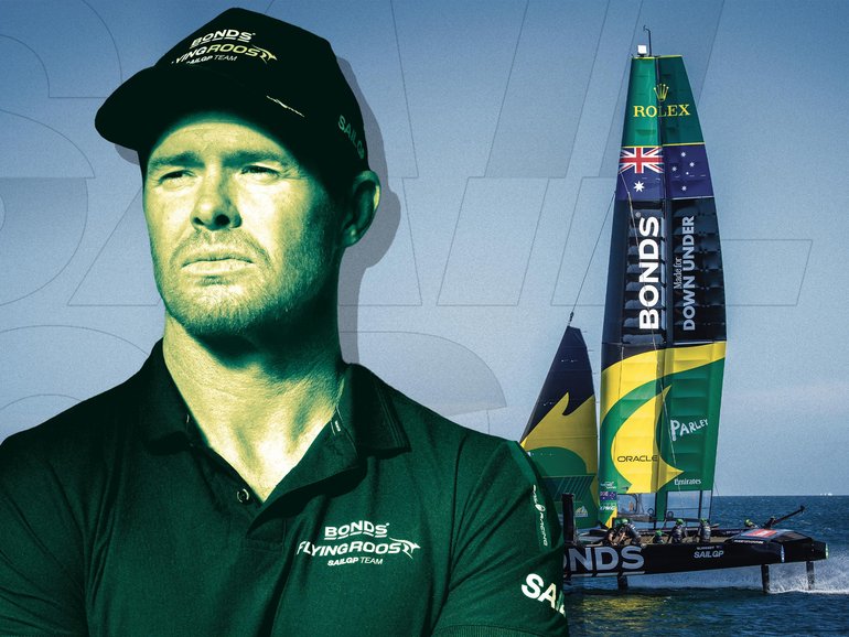 Olympic Gold medallist sailor Tom Slingsby will be leading the Australian SailGP team at Perth. 