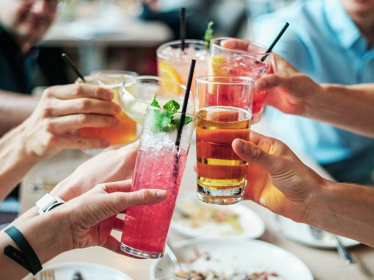 Australians are spending more going out to pubs and restaurants.
