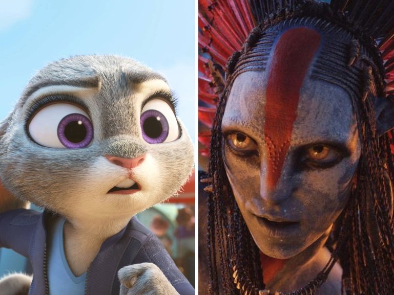 Blue aliens, a family of superheroes and a city of talking animals boosted the Walt Disney Company to the top of the domestic box office in 2025.