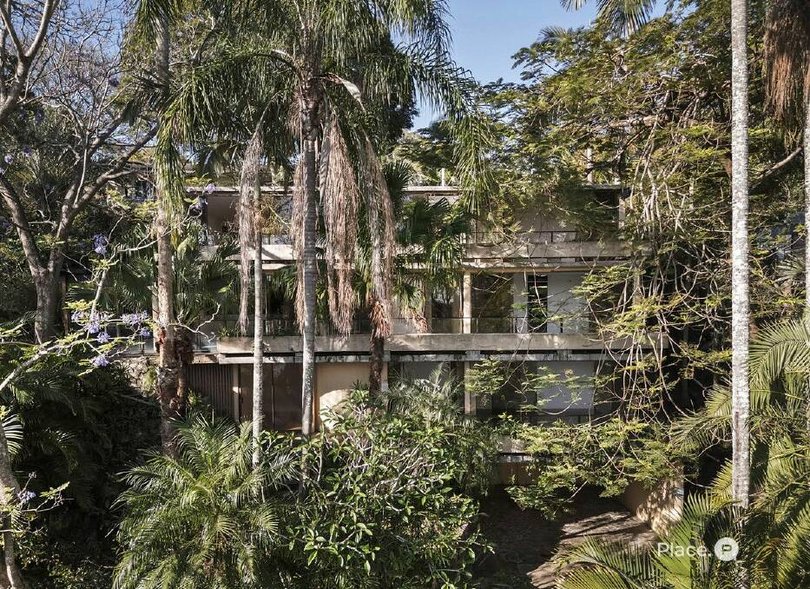 There's a lush garden, but it needs a bit of work.