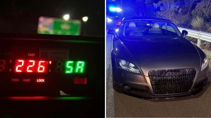 A learner driver in Victoria has allegedly been clocked at an extraordinary speed in an early morning dash down the freeway.