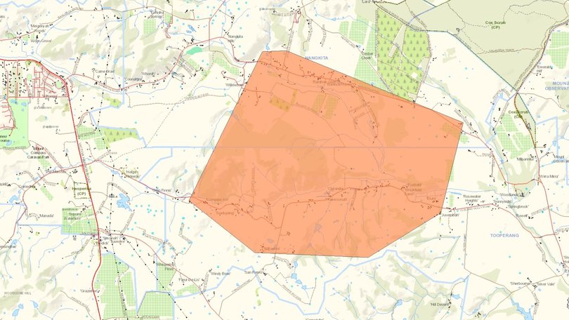 Residents have been told to prepare to leave as a watch and act message was announced on Monday. Picture: South Australian Country Fire Service.