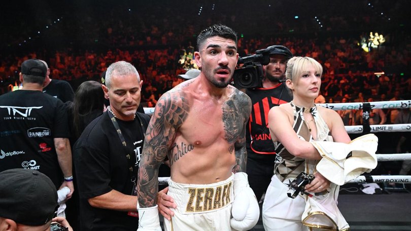 Michael Zerafa found himself under fire after the farcical 'no contest' ending.