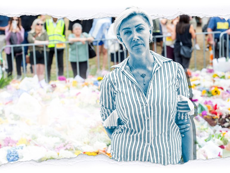 Victoria Teplitsky, daughter of a Holocaust survivor who was wounded at the Bondi shootings, walked out of Federal Parliament this morning.