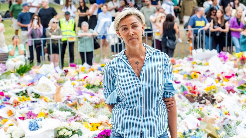 Victoria Teplitsky, daughter of a Holocaust survivor who was wounded at the Bondi shootings, walked out of Federal Parliament this morning.