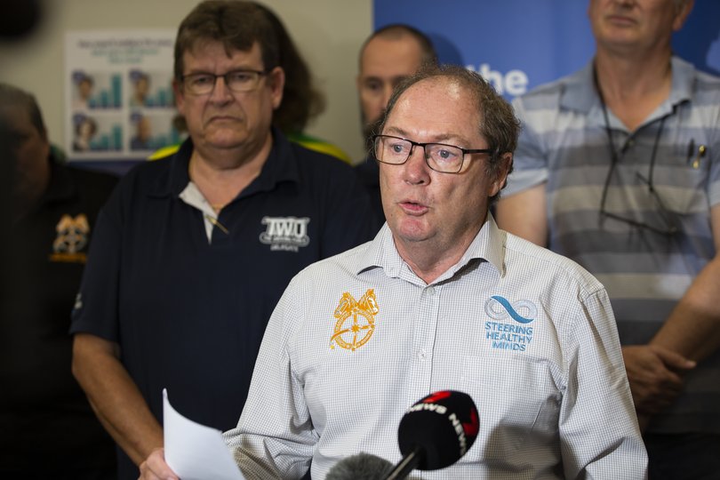 TWU WA state secretary Tim Dawson says transport is Australia’s “deadliest” industry, made worse by unfair pay and working conditions.
