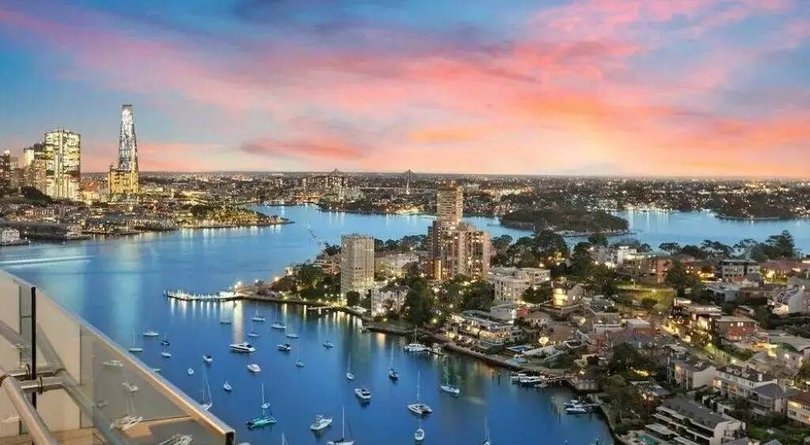 The view from the Latitude apartment complex. Picture Di Jones