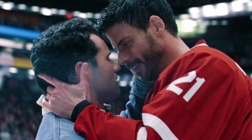 Heated Rivalry, which stars Hudson Williams and Connor Storrie and features a fictional romance between two male ice hockey players in a pro league in North America, was HBO’s ‘top debut’ for a non-animated series and has been lauded for its gay representation.