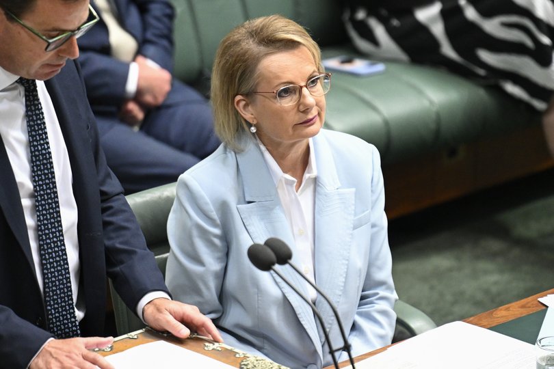 Leader of the Opposition Sussan Ley during the Victims of the Bondi antiemetic terror attack - Condolence motion at Parliament House in Canberra. 