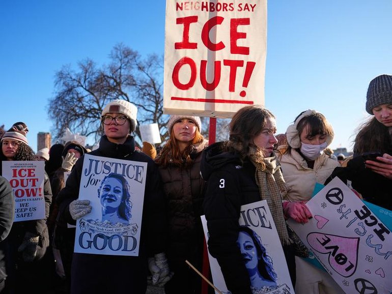 Protests in Minnesota have been ongoing in response to the death of Renee Good.