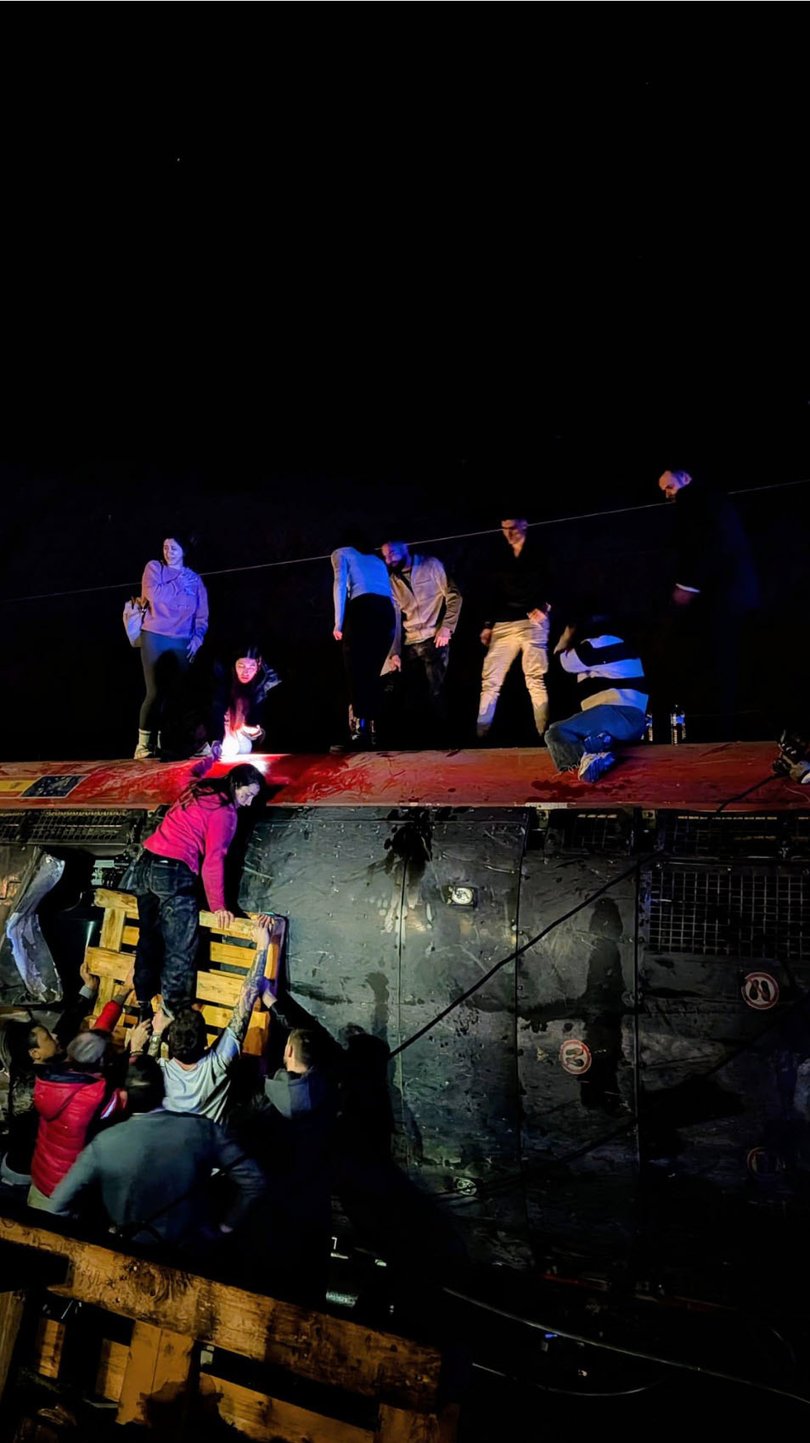 At least 21 people have died and 100 are injured after two high-speed trains derailed in Spain. The horror crash happened in Adamuz near Cordoba at around 6.40pm local time on Sunday and has left dozens seriously injured, with many people remaining trapped in the wreckage. The trains - one travelling from Málaga to Madrid, the other bound for Huelva and running on an adjacent line - both overturned as they travelled at high speed. El Mundo reported that one of the deceased was the driver of the Huelva-bound train. Picture: Unknown