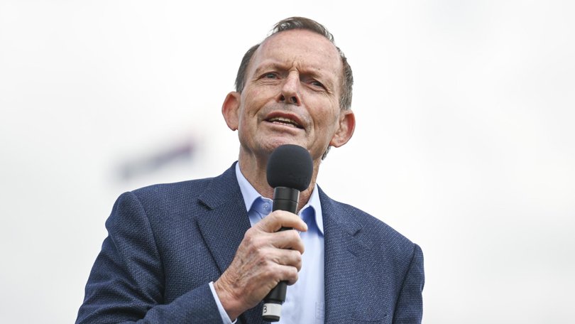 Former prime minister Tony Abbott.