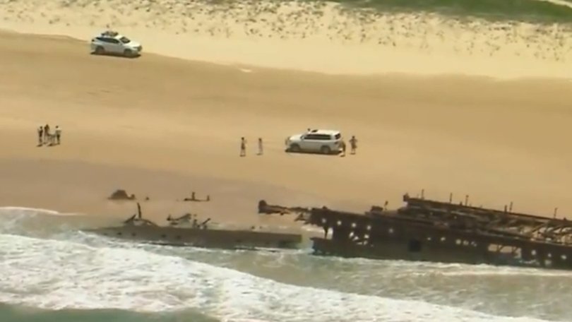 The woman’s identity had not yet been confirmed. Picture 9News