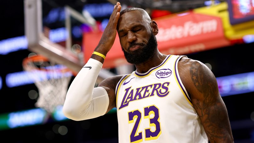 LeBron James won’t be starting in next month’s All-Star Game.