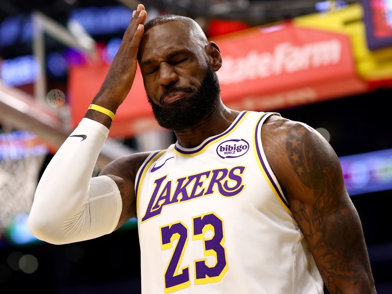 LeBron James won’t be starting in next month’s All-Star Game.