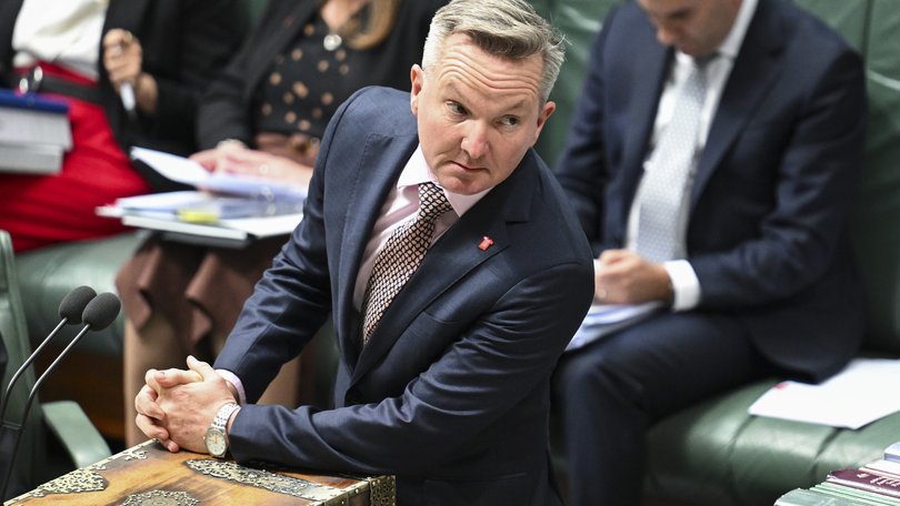Minister for Climate Change and Energy Chris Bowen during question time at Parliament House in Canberra last year.