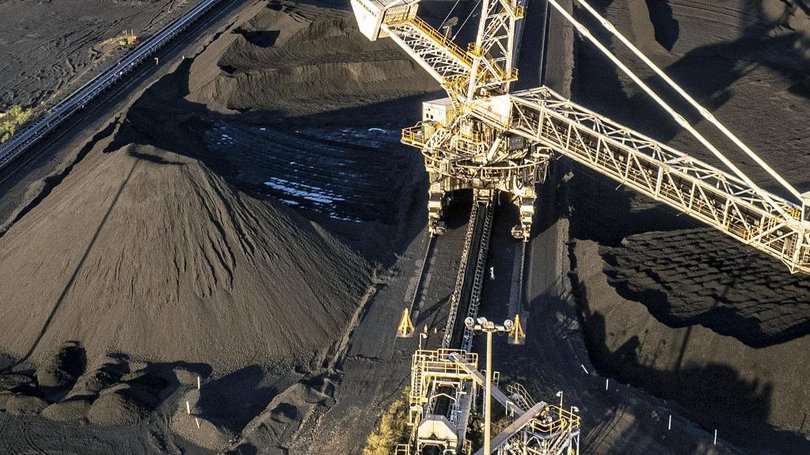 The Curragh coal mine in Queensland. Coal consumption hit a record 10 billion tonnes last year.