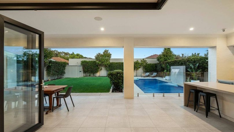 The outdoor spaces designed for relaxation and recovery.