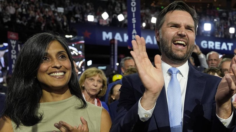 JD and Usha Vance will welcome a fourth child in July. (AP PHOTO)