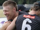 Jordan De Goey at Collingwood pre-season training at Olympic Park