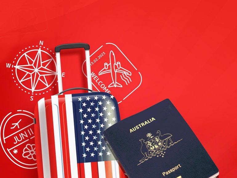 Trump's Greenland ambitions could make it more affordable for Aussies wanting to holiday in the US as their dollar falls. 