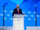 President Donald Trump doubled down on his Greenland rhetoric as he addressed the WEF in Davos. (AP PHOTO)