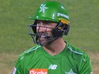 Glenn Maxwell didn’t face a single ball in the final over of the Stars’ season.