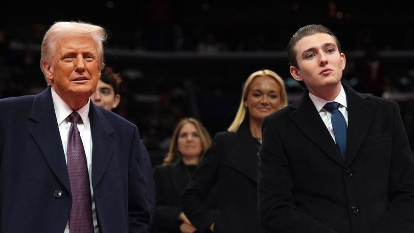 Barron Trump, the son of US President Donald Trump, has been credited with saving the life of a female friend