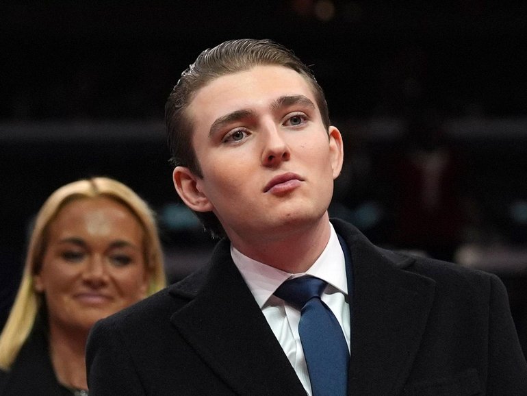 Barron Trump, the son of US President Donald Trump, has been credited with saving the life of a female friend