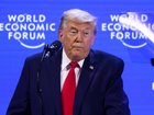 US President Donald Trump, during the World Economic Forum (WEF) in Davos, Switzerland, on Wednesday, Jan. 21, 2026. The annual Davos gathering of political leaders, top executives and celebrities runs from Jan. 19-23. Photographer: Krisztian Bocsi/Bloomberg