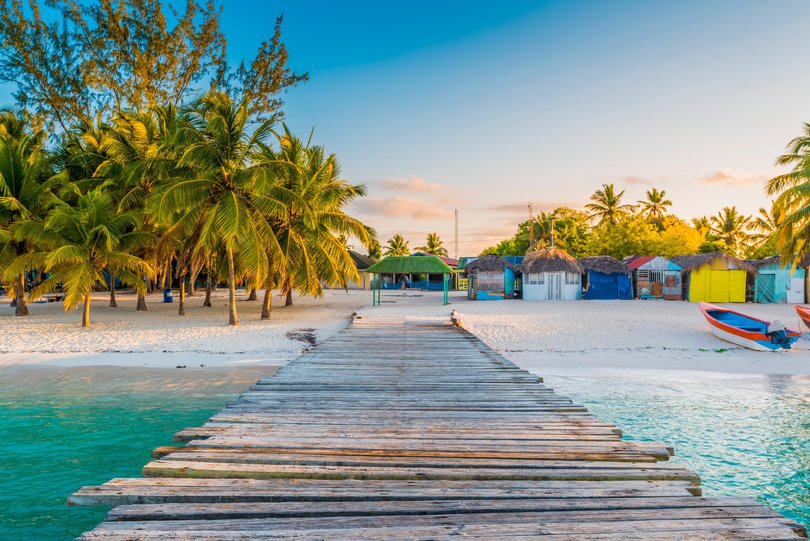 Mano Juan, Saona Island, East National Park (Parque Nacional del Este), Dominican Republic, Caribbean Sea.