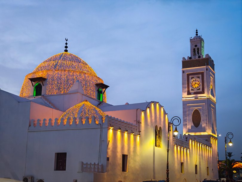 The Great Mosque of Martyrs' Square is a prominent historic mosque located in the Casbah of Algiers, near the Martyrs' Square in Algiers, Algeria.