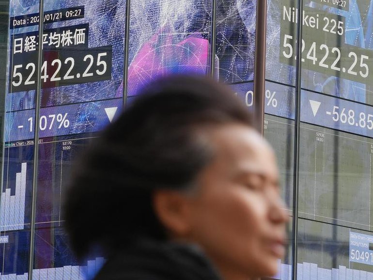 Equity benchmarks in Australia and Japan have risen  around one per cent. (AP PHOTO)