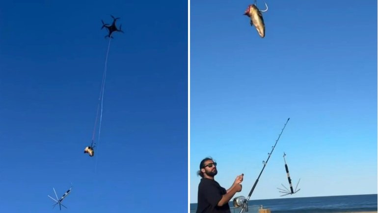 Northern Beaches locals trying to catch bull sharks.