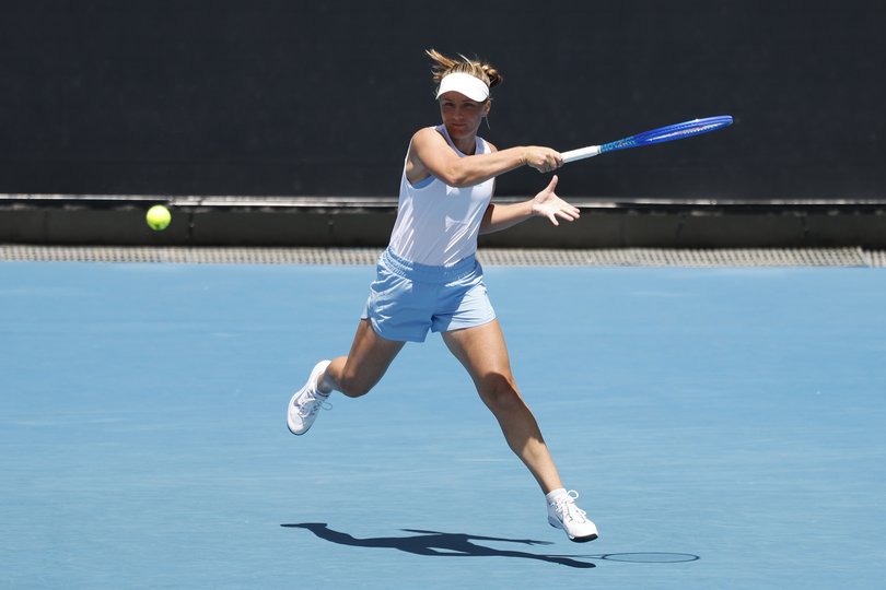 Maddison Inglis’ second-round match came down to the wire.