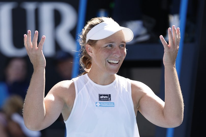 Inglis after her victory.
