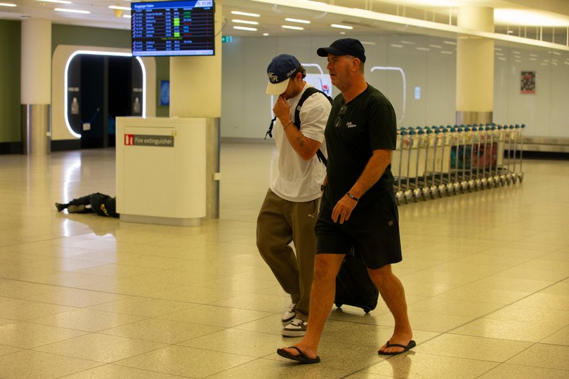 The Perth trip comes just one day after the former power couple’s multimillion-dollar Brisbane home hit the market.