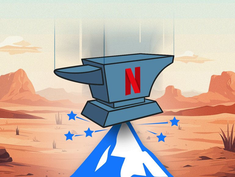 With its cash offer, Netflix dropped a giant cartoon anvil on Paramount.