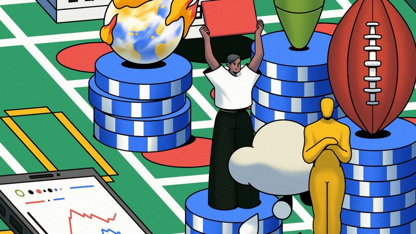 Billions of dollars are trading hands on prediction market sites like Polymarket and Kalshi, where people bet on everything from Taylor Swift’s wedding date to election outcomes.