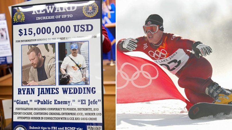 Olympian Ryan Wedding has been arrested. 